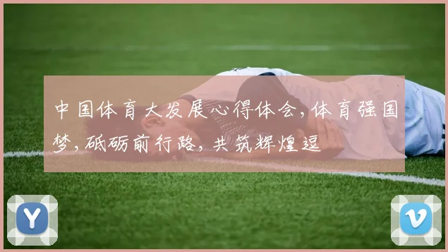 中国体育大发展心得体会,体育强国梦,砥砺前行路,共筑辉煌逗